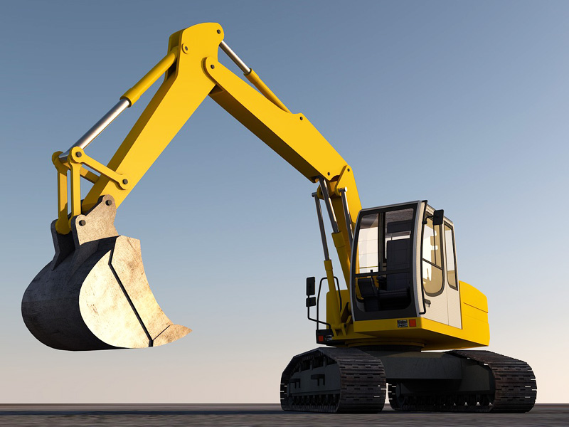 What is the focus of excavator maintenance and maintenance?