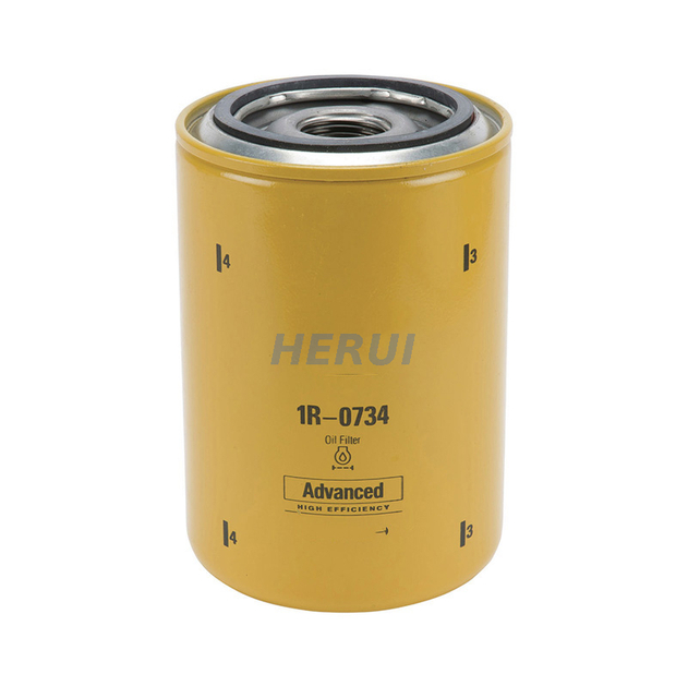 Filtro dell'olio motore 1R-0734 di alta qualità 1R0734 Filtro per parti Caterpillar