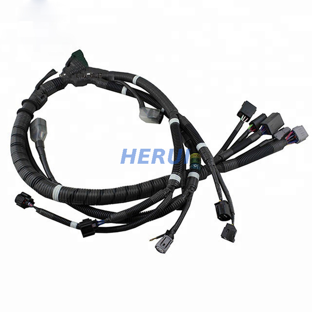 6HK1 Engine Wire Harness 1826413757 For Hitachi Excavator ZAX330  