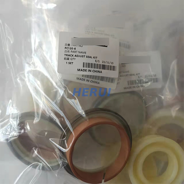PC120-6 Track Adjust Seal Kit For Hitachi Excavator