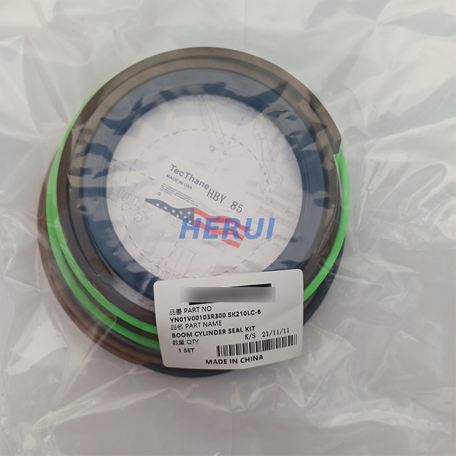 SK210LC-6 Boom Cylinder Seal Kit YN01V00103R300 For Kobelco Excavator 