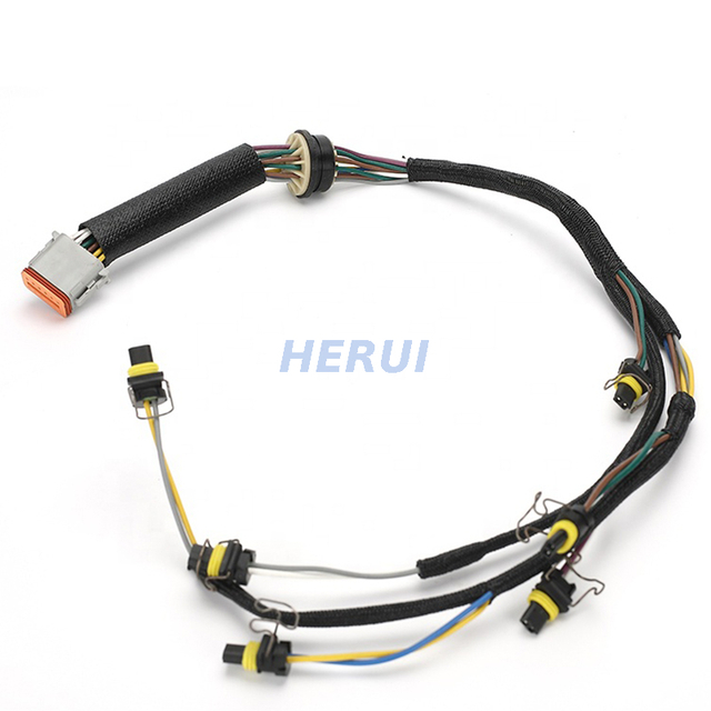 222-5917 2225917 C7 Injector Wiring Harness For Caterpillar E320D E321D E323D 
