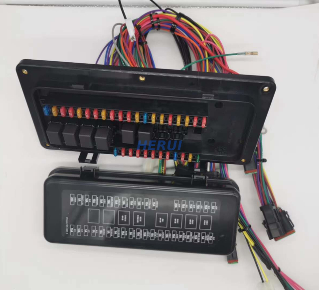 E320B CAT320B Fuse Box Wire Harness Assy For Caterpillar Excavator 