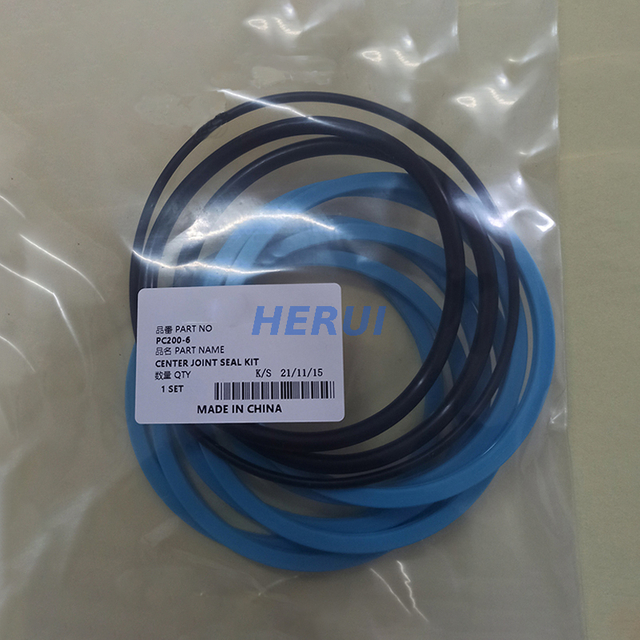 PC200-6 Center Joint Seal Kit For Komatsu Excavator